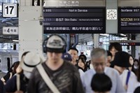 颱風安比過境日本新幹線復駛 76空中航班仍被取消