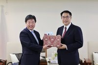 日本水戶市長台南拜會黃偉哲  兩市年底締盟