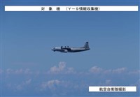 共機侵領空 日本國防官員：中國軍事活動擴大且活絡化