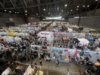 文博會閉幕倒數擠爆 大台南會展中心人潮排1公里