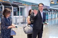 林右昌啟程訪美 將宣講分享台灣正確情勢