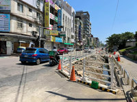學府路人行道工程延宕惹議  竹市：管線遷移影響