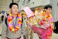 國際技能競賽國手返台  何佩珊讚都是台灣技職英雄