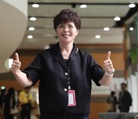 民主基金會新任執行長廖達琪：擦亮台灣招牌絕不懈怠