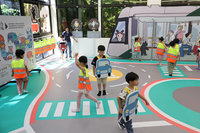 宛如繪本裡過馬路 高雄打造全台首座交通體驗圖書館