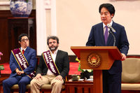 賴總統接見生命獎章得主 肯定克服困境創造價值