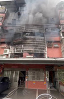 台中透天住宅起火冒煙  屋主報案搶救無人傷亡