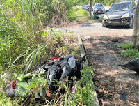 東華大學男大生騎機車遭轎車撞飛落草叢 傷重不治