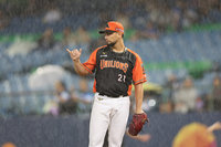 獅隊因雨裁定勝悍將 勝騎士奪第14勝獨居勝投王