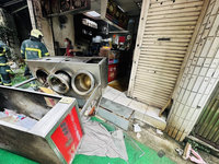 北市休旅車衝撞店家壓傷老闆娘 駕駛猝逝待相驗