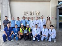 到院前12導程心電圖發功 金門醫消連線救心肌梗塞男