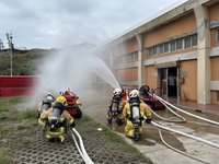 連江縣消防、義消競技大賽  首次移師東引鄉舉辦