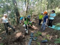 百名山友登台中東卯山  一人一樹苗維護步道安全