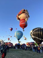 台東Q版媽祖造型熱氣球赴美 繫國旗升空感動僑胞