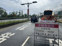 舊蘇花公路和中段落石  蘇花改中仁隧道單線輪放