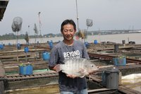 砂拉越拉讓江之子黃能傑  東馬養殖台灣鯛開路先鋒