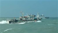 中國海警船連2天侵擾金門 4艘闖限制水域遭海巡驅離