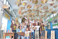 屏東南州車站推王船藝術裝置展  300鄉親共創幸福