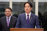 賴清德：民主台灣繼續走向世界 絕不走回頭路