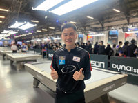 台北職業撞球公開賽 柯家兄弟盼把冠軍留在台灣