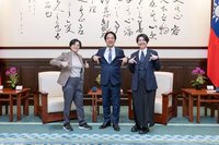 楊双子金翎為台爭光 總統：彰顯台灣文學格局實力