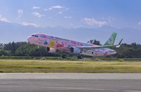 長榮航Hello Kitty彩繪機 2025限期執飛高雄香港