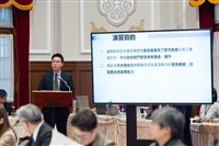 防衛韌性桌上推演 林飛帆：強調台灣接軌國際決心