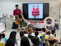 幼兒園推安全教育  消防員入園教防災