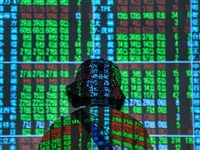 台積電下跌20元 台股早盤下挫174點