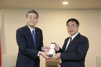 日本高崎市副議長拜會黃偉哲  期待友誼更穩固