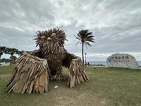 花蓮漂流木創作展 成走春新選擇