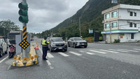 蘇花路廊北上車流增多 崇德段視車流實施分流管制