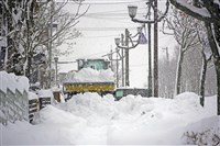 日本災害級大雪取消86航班 超市現搶購食品人潮