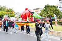 台南乙巳年迎春禮  芒神、春牛換新妝踩街開春