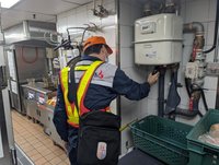 中市府聯合稽查百貨商場公安  5家違規將開罰