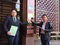 許智傑接獲陳情指罷免連署造假 赴北檢按鈴告發