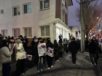 尹錫悅彈劾案最終辯論 支持者場外高呼駁回