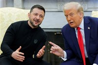 川普澤倫斯基會談不歡而散 川普令暫停所有烏克蘭軍援