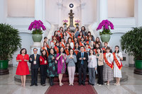 蕭副總統接見幼鐸得獎人 盼提升鼓勵幼教從業人員