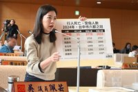 議員質疑行人死傷全國最高  中市府：廣設安全設施