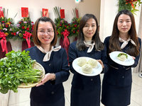 香菜產量高價格跌  彰化北斗農會推香菜豬肉包