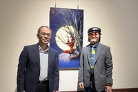 王瑋名藝術展港區藝術中心展出 水墨躍進數位