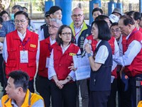 全社會防衛韌性委員會台南實地演練 副總統前往視察