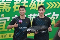 王齊麟、邱相榤拍下印度組合 晉級亞錦賽男雙16強