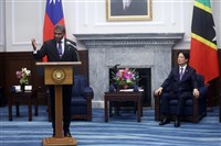 聖克里斯多福國會決議支持台灣參與國際組織 外交部感謝