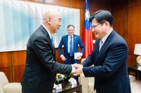 接見日本保守黨黨代表 林佳龍盼台日加強合作