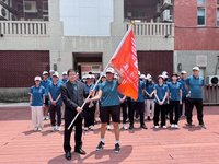 全大運金門大學代表隊征戰台南 授旗激勵拚佳績