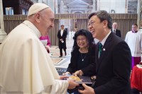 陳建仁任特使出席方濟各喪禮 吳志中：最佳人選