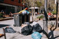 馬德里清潔隊員罷工 垃圾成堆衛生市容皆堪憂