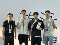 王冠閎全大運帶傷100蝶摘金 世大運拚台灣游泳首金